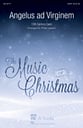 Angelus ad virginem SATB choral sheet music cover